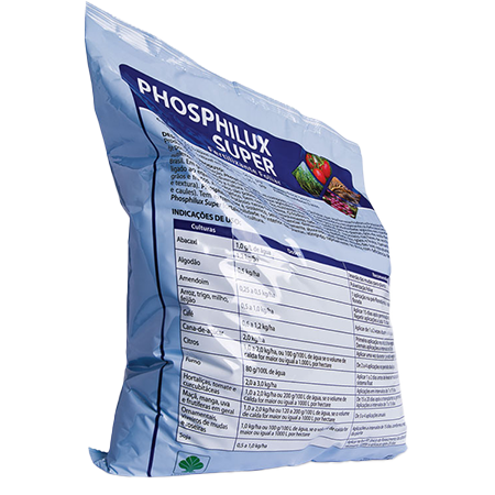 Embalagem de Phosphilux Super, fosfito de K com sílica da Cerrado Raiz