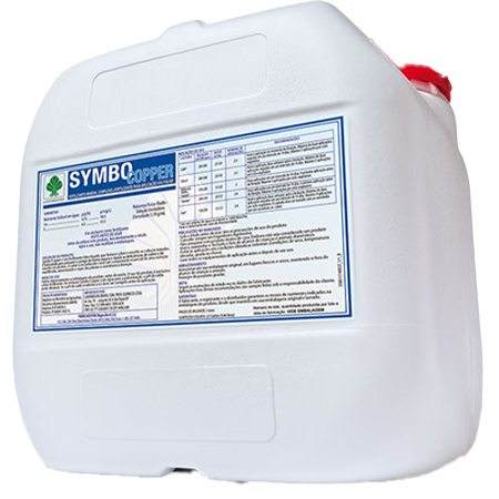 Embalagem de Symbo Copper, fertilizante foliar de cobre bioativo da Cerrado Raiz